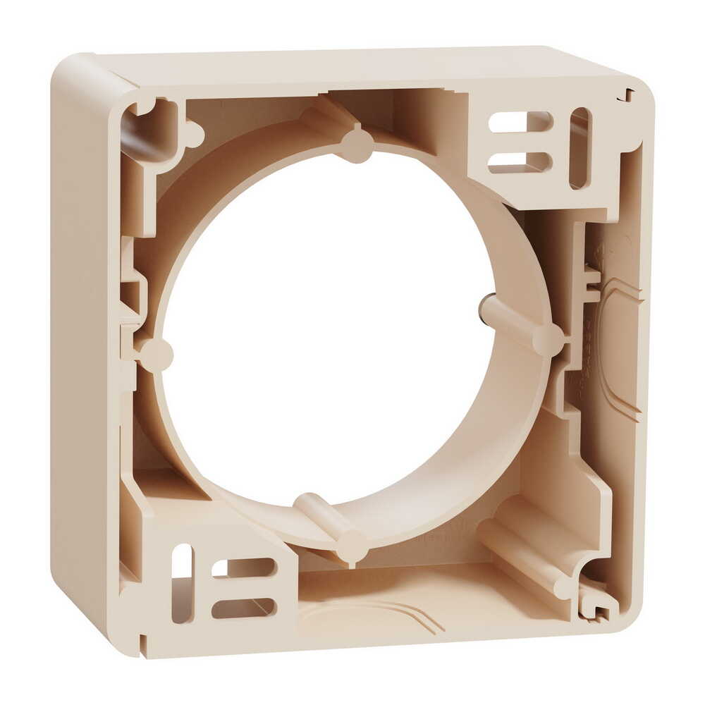 Коробка Schneider Sedna Design бежева зовнішнього монтажу ( SDD112901 )